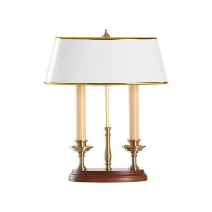 Wildwood Twin Candle Desk Table Lamp