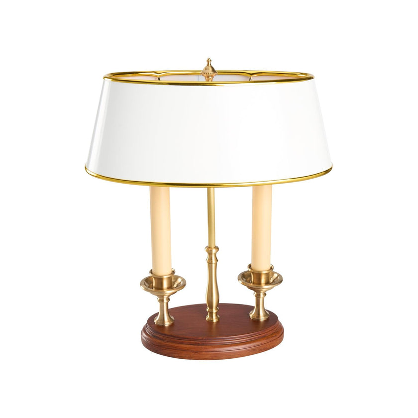 Wildwood Twin Candle Desk Table Lamp