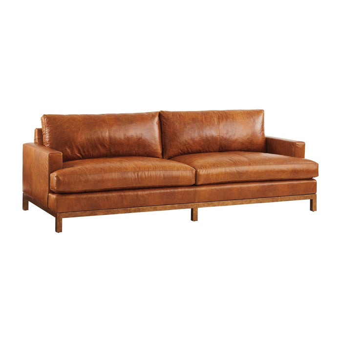 Barclay Butera Upholstery Horizon Leather Sofa