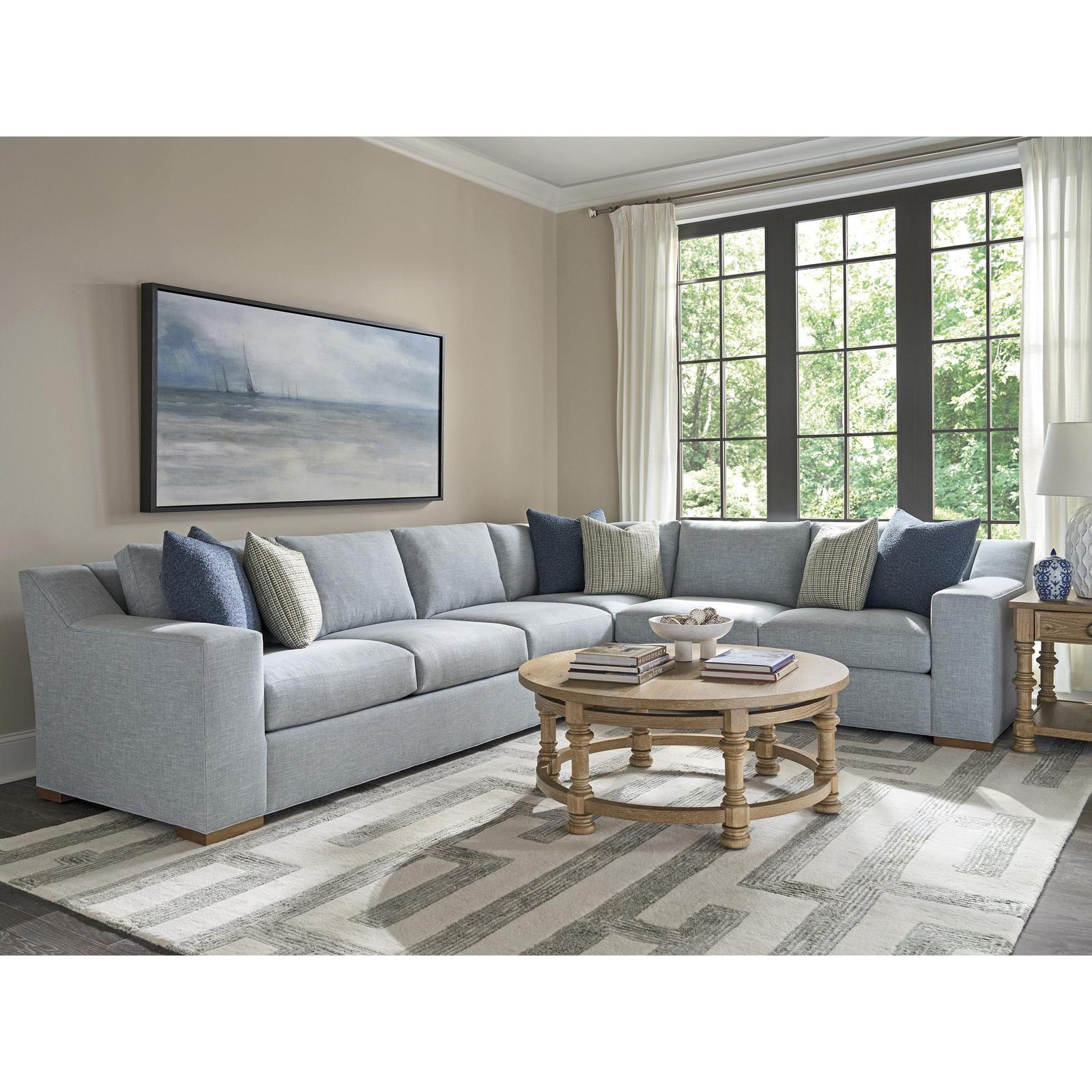 Barclay Butera Montecito Hollister Round Cocktail Table