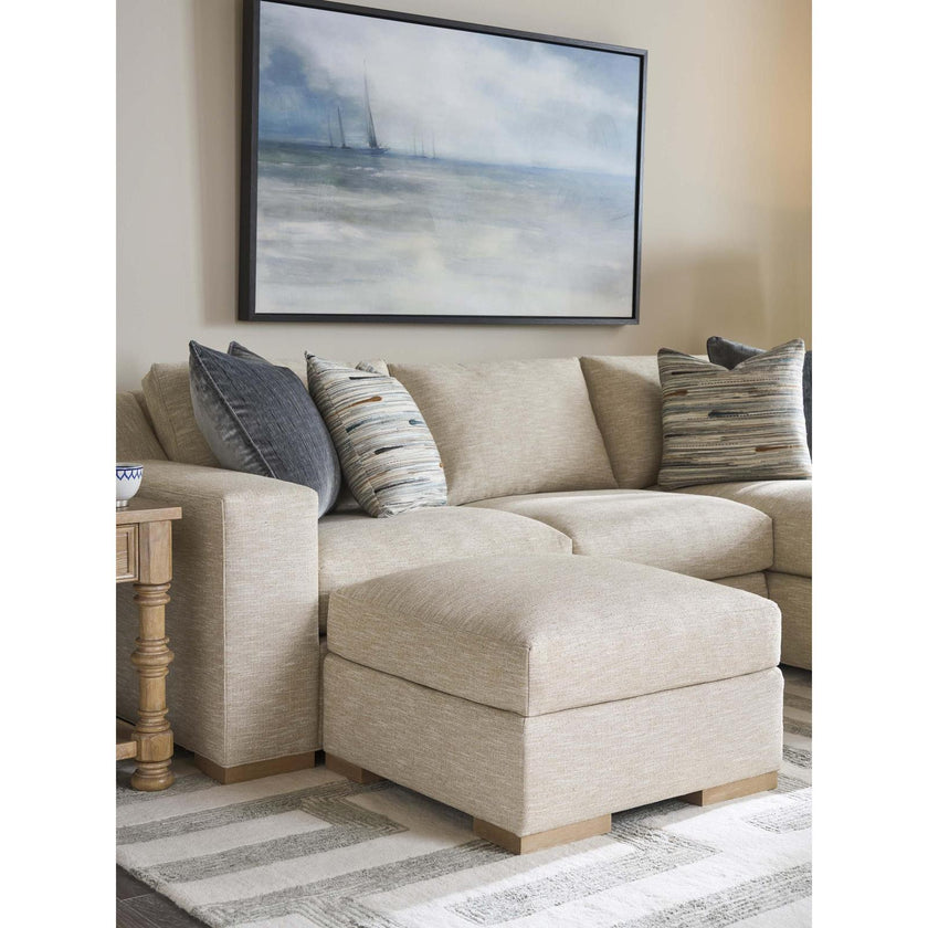 Barclay Butera Upholstery Shaws Cove Bumper Ottoman