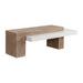 Sunpan Herriot Coffee Table - Light Brown / Summer Sand