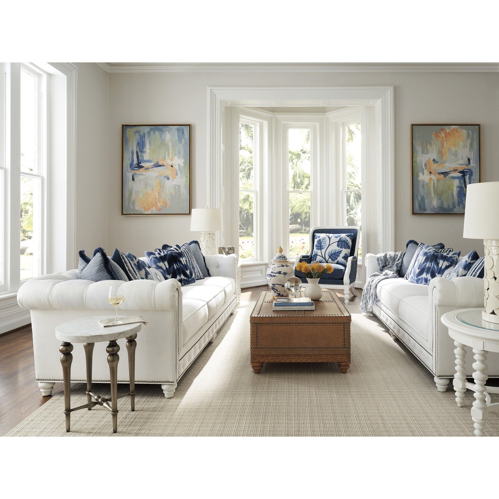 Barclay Butera Villa Blanca Argos Martini Table