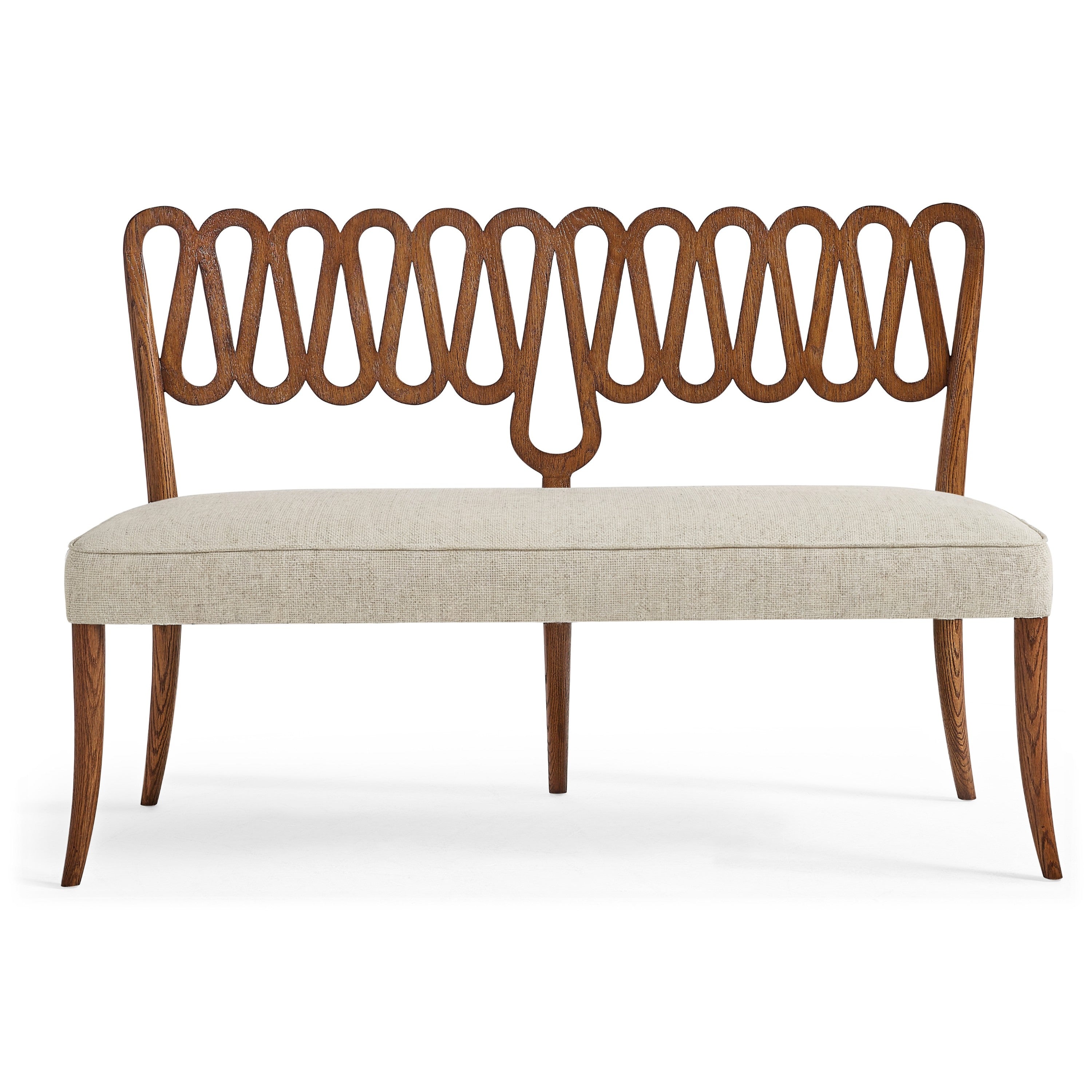 Jonathan Charles Ampney Oak Dining Bench