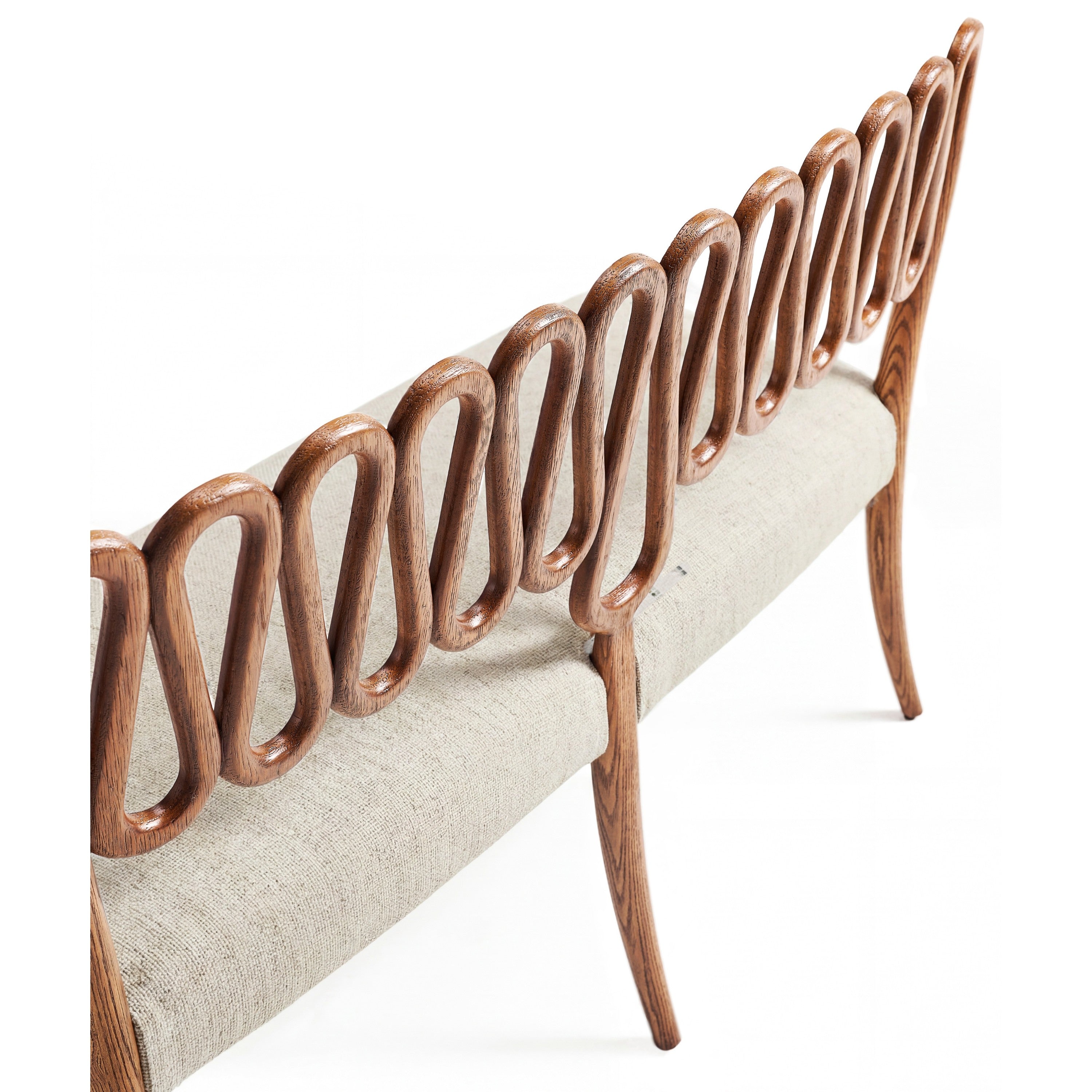 Jonathan Charles Ampney Oak Dining Bench