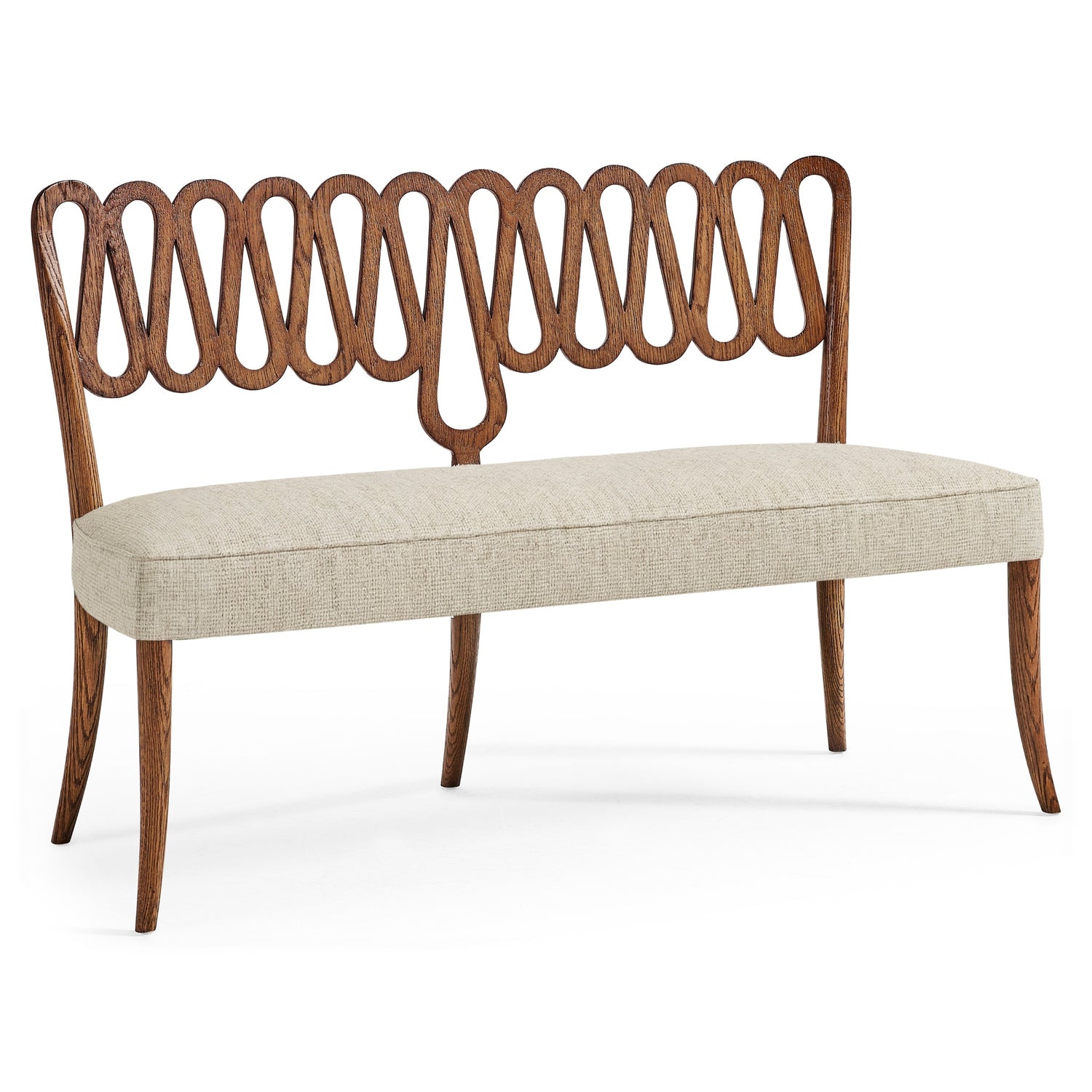 Jonathan Charles Ampney Oak Dining Bench