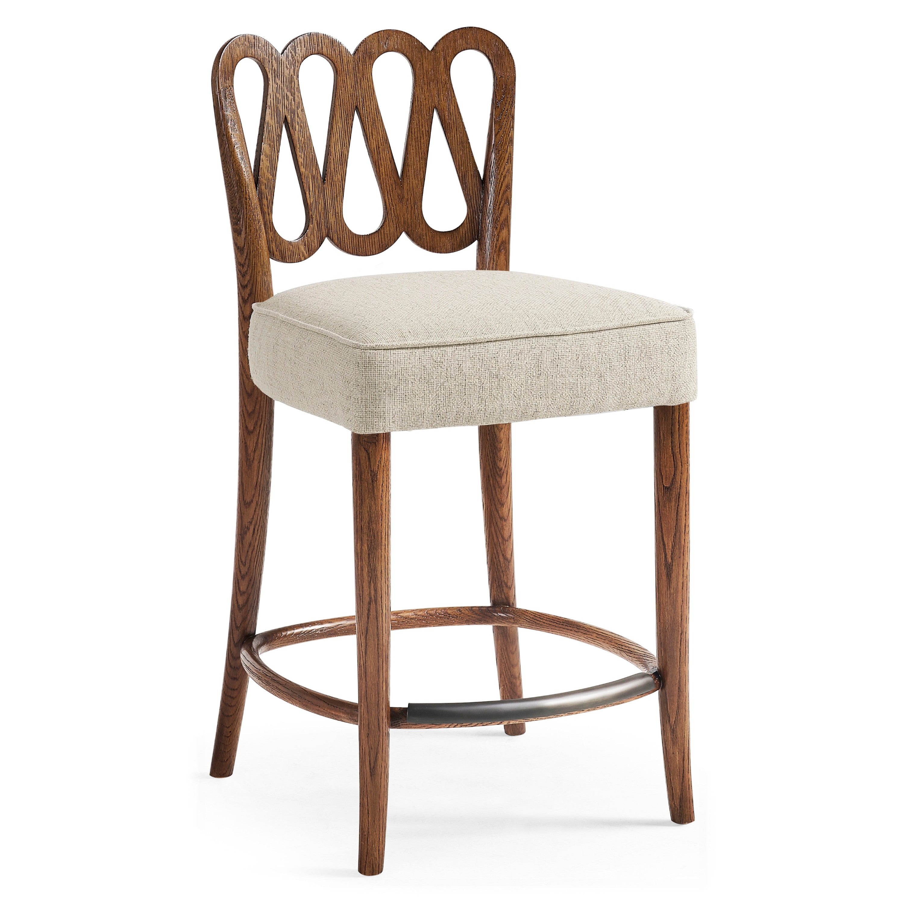 Jonathan Charles Ampney Oak Counter Stool