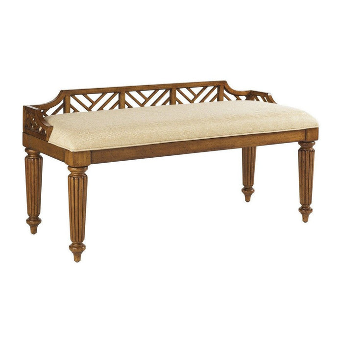 Tommy Bahama Home Island Estate Plantain Bed Bench