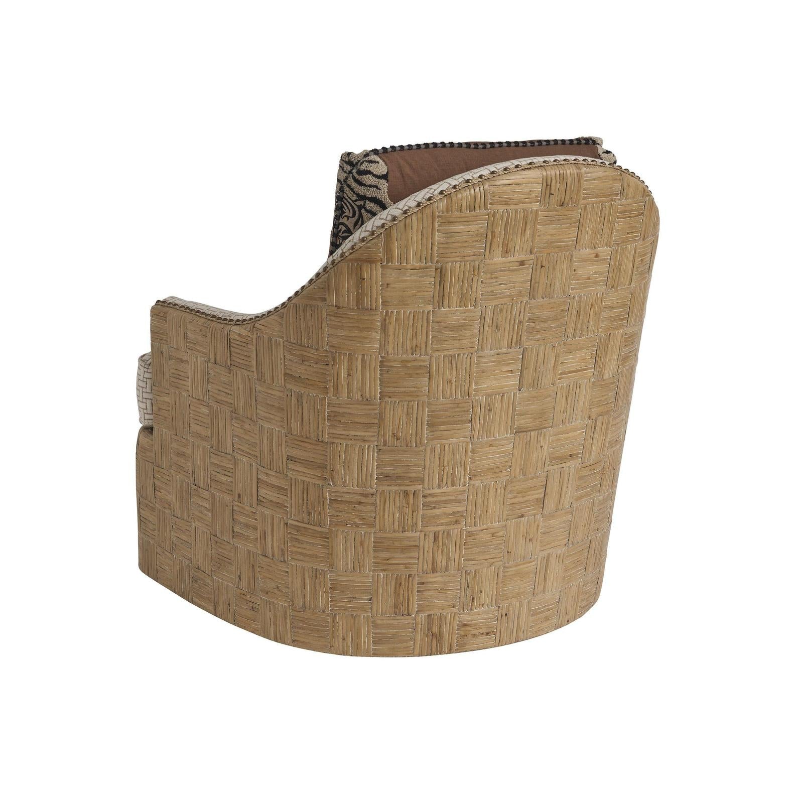 Barclay Butera Upholstery Hamlin Swivel Chair