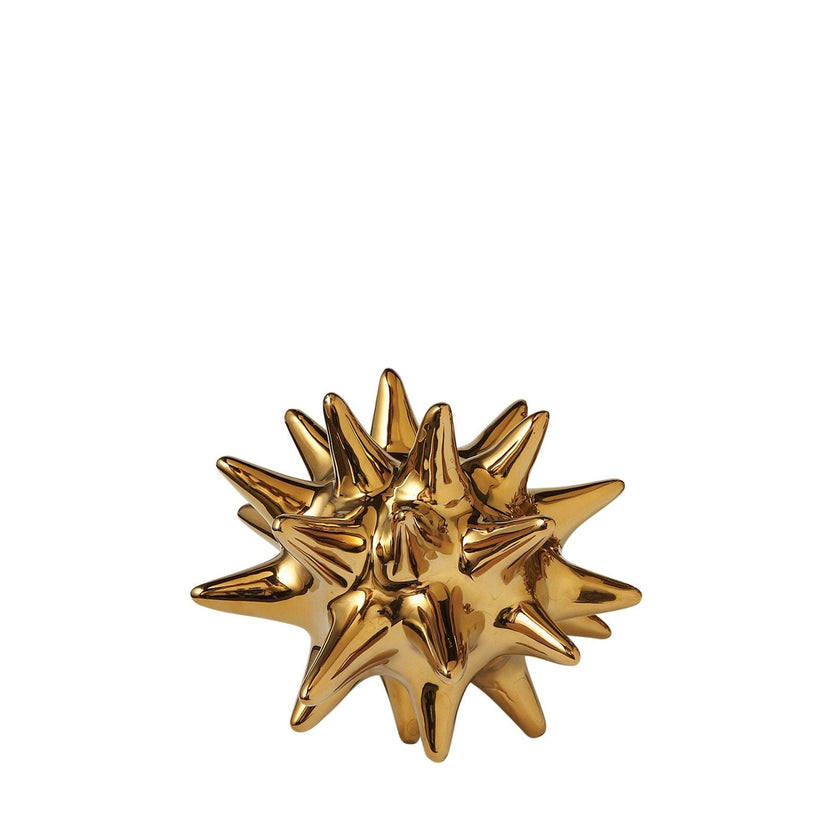 Global Views Urchin - Bright Gold