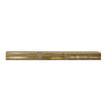 Global Views Abstract Block Cabinet with Floating Shelf - Brass