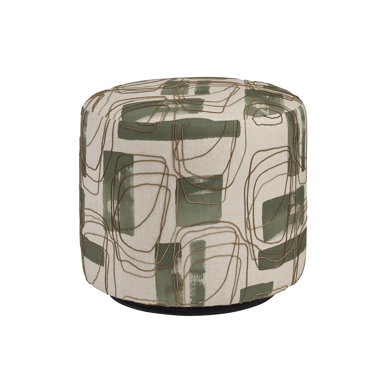 Lexington La Costa Three Arch Swivel Ottoman