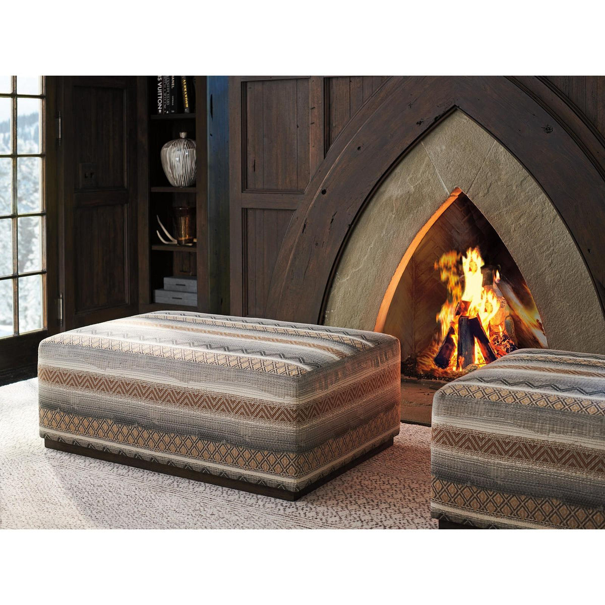 Barclay Butera Upholstery Sterling Cocktail Ottoman