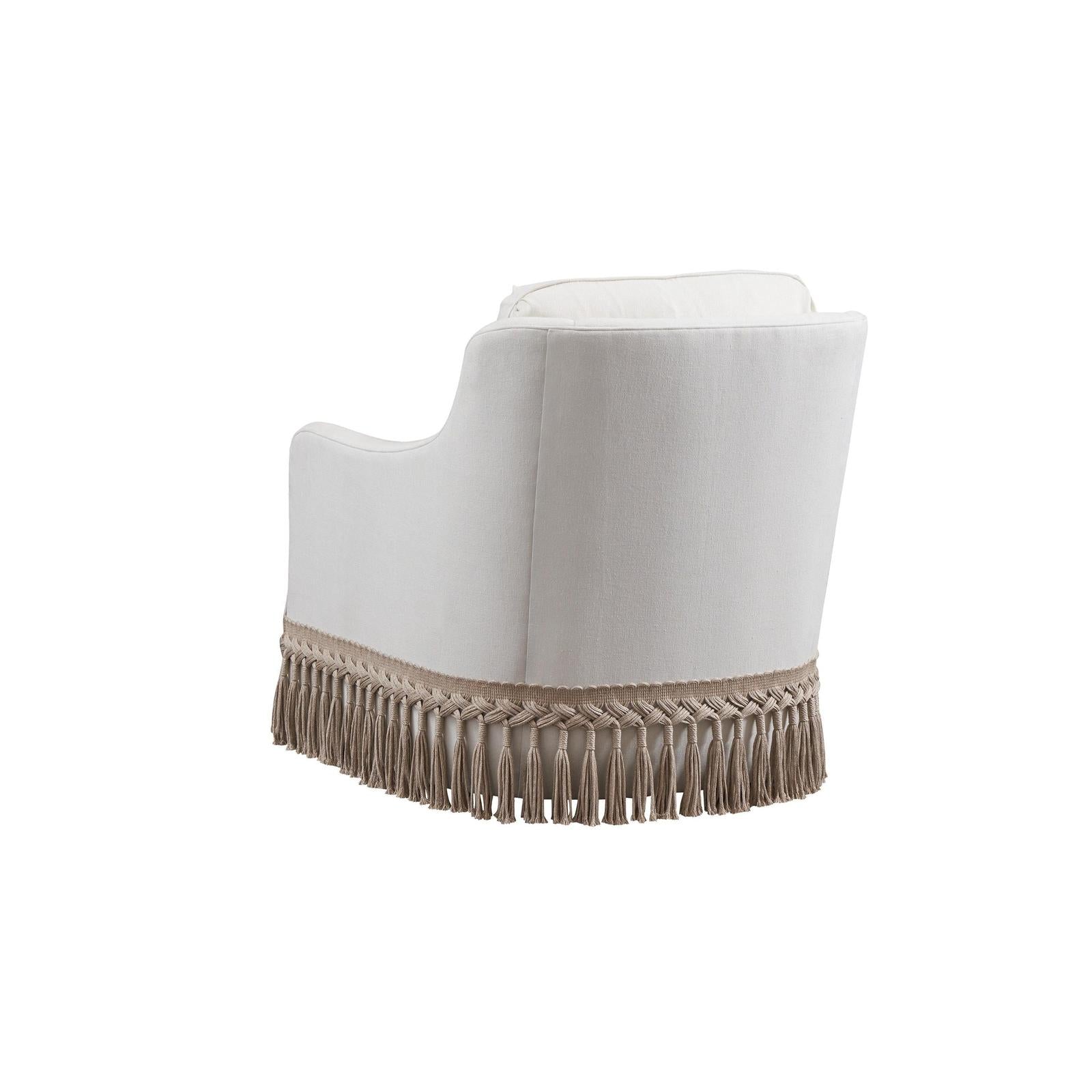 Barclay Butera Barclay Butera Upholstery Salt Creek Swivel Chair