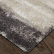 Feizy Skyview 39QAF Modern Abstract Rug in Gray/Ivory/Taupe