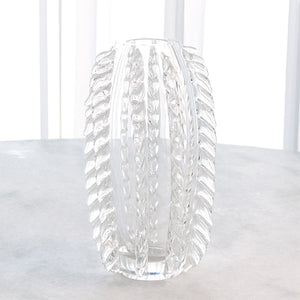 Global Views Fringe Vase - Clear