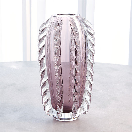 Global Views Fringe Vase - Amethyst