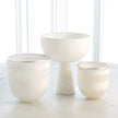 Global Views Footed Alabaster Bowl