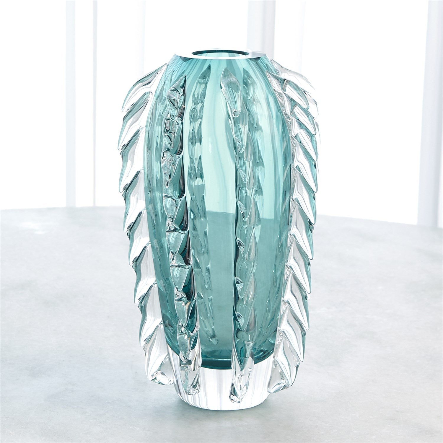 Global Views Fringe Vase - Azure