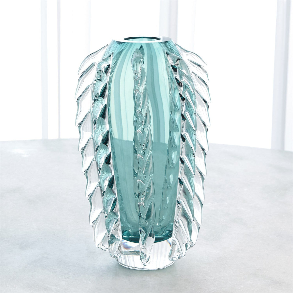 Global Views Fringe Vase - Azure