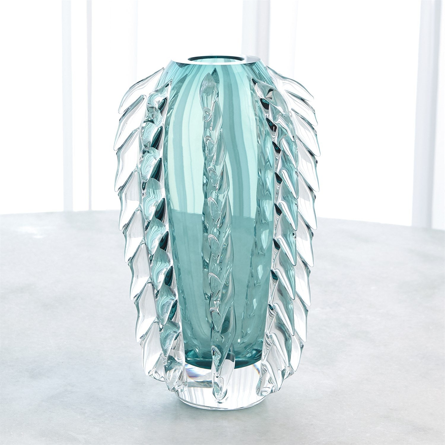 Global Views Fringe Vase - Azure