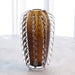 Global Views Fringe Vase - Tobacco