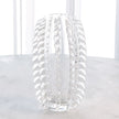 Global Views Fringe Vase - Clear
