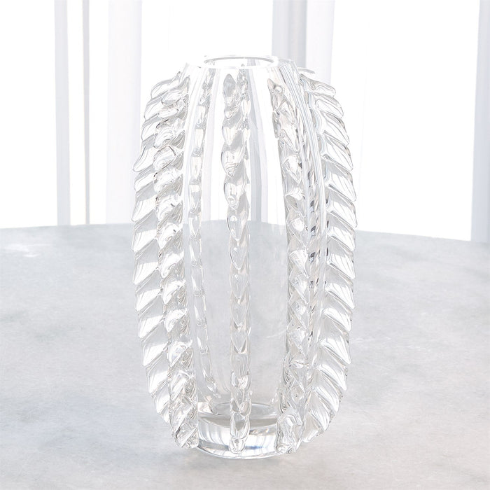 Global Views Fringe Vase - Clear