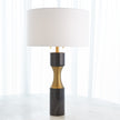 Global Views Marble Cinch Lamp - Black