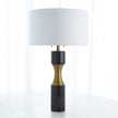 Global Views Marble Cinch Lamp - Black