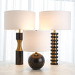 Global Views Marble Cinch Lamp - Black