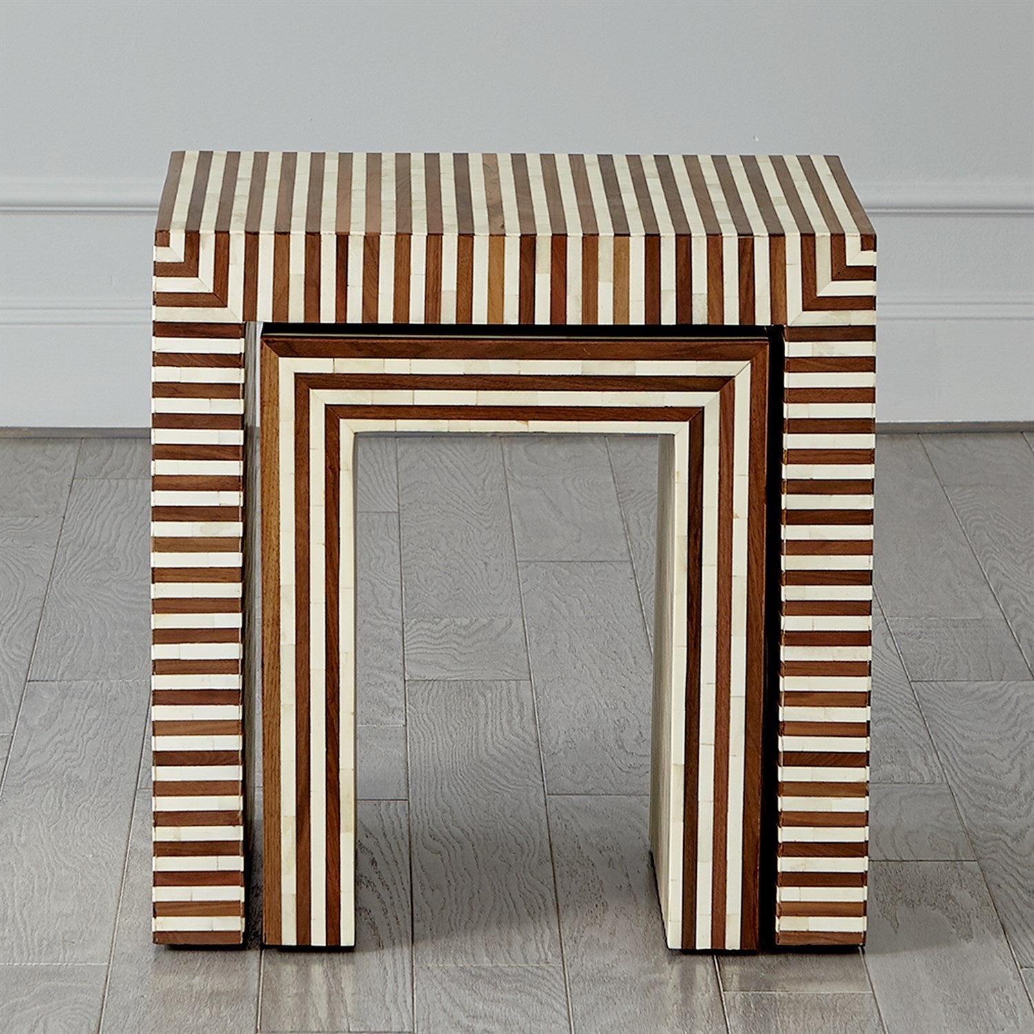 Global Views Sienna Nesting End Table