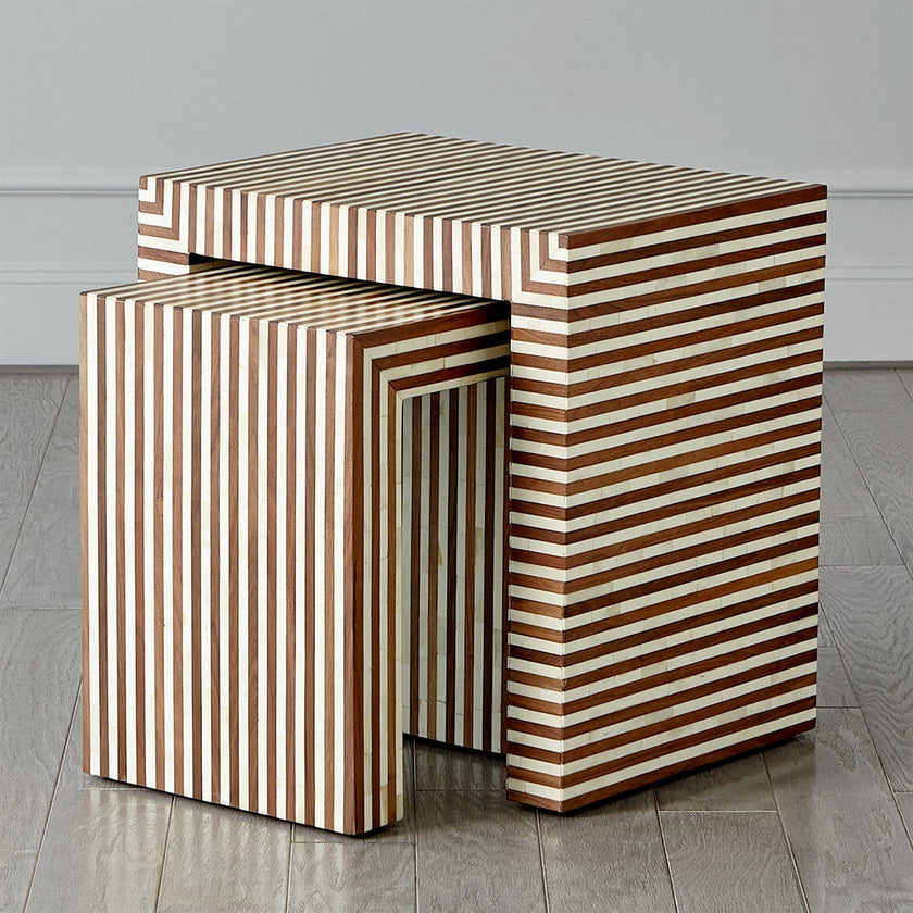 Global Views Sienna Nesting End Table