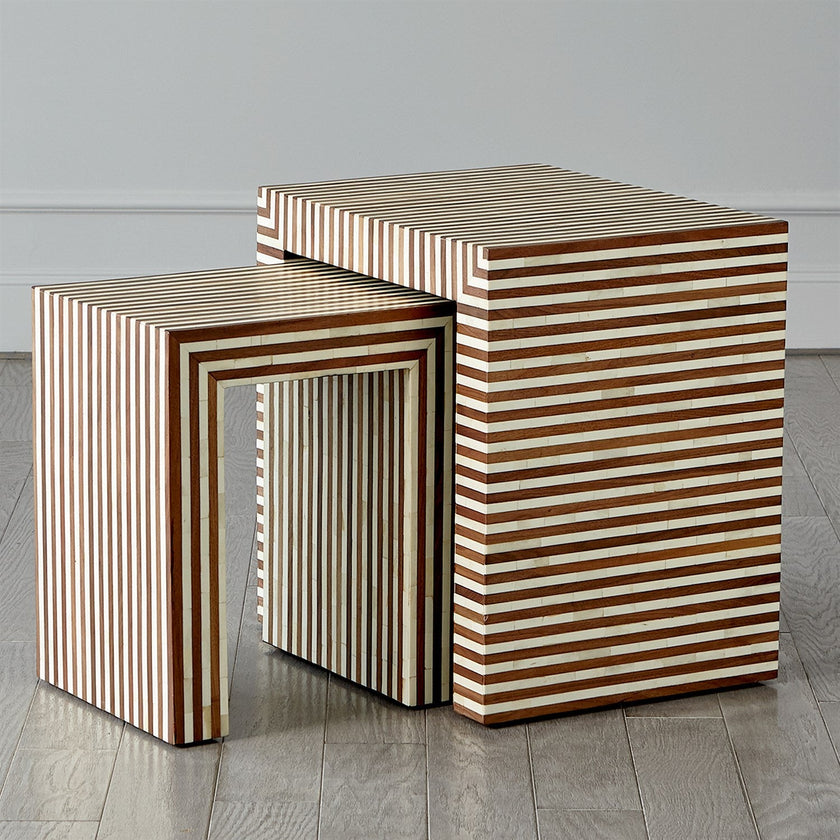 Global Views Sienna Nesting End Table