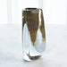 Global Views Triangular Bubbled Vase - Gold