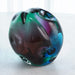 Global Views Dimpled Sphere - RubyTurquoise