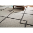 Feizy Kimball 8A36F Transitional Trellis & Lattice Rug in Ivory/Gray/Tan