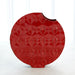 Global Views Geometric Vase - Red