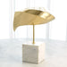 Global Views Wave Sculpture - Brass