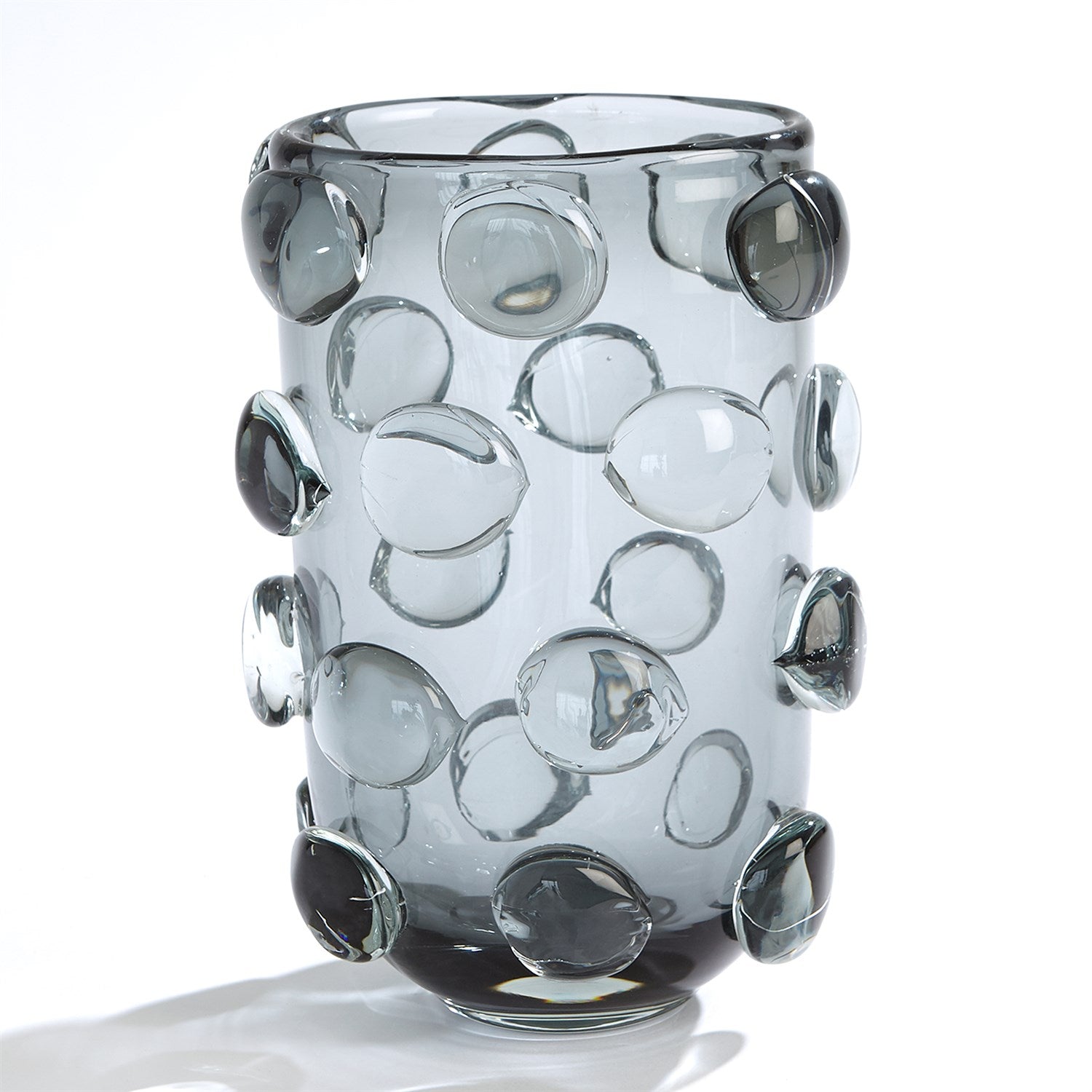 Global Views Rondelle Vase - Grey