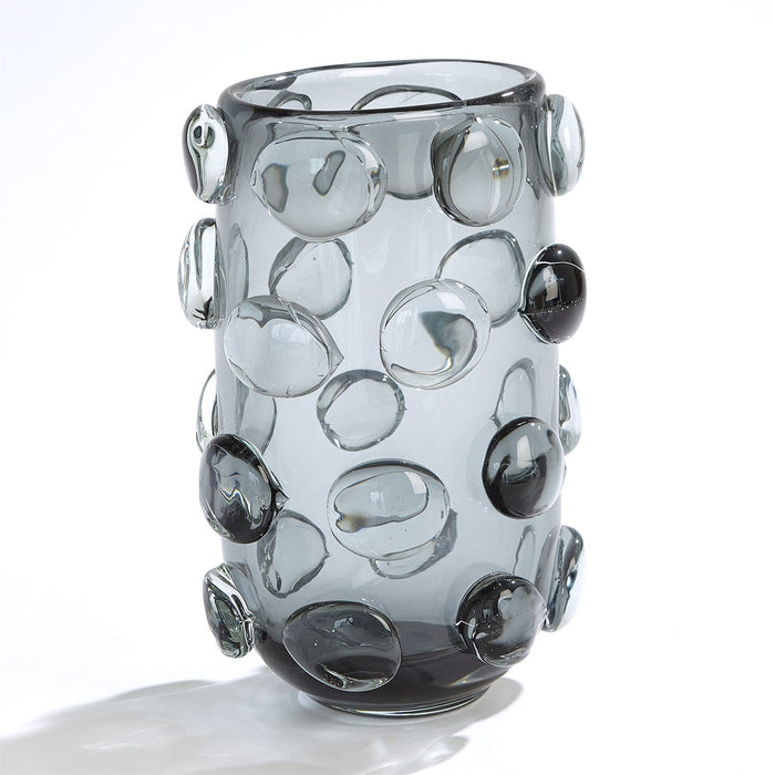 Global Views Rondelle Vase - Grey