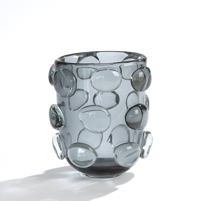 Global Views Rondelle Vase - Grey