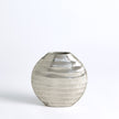 Global Views Chased Oval Vase - Antique Nickel