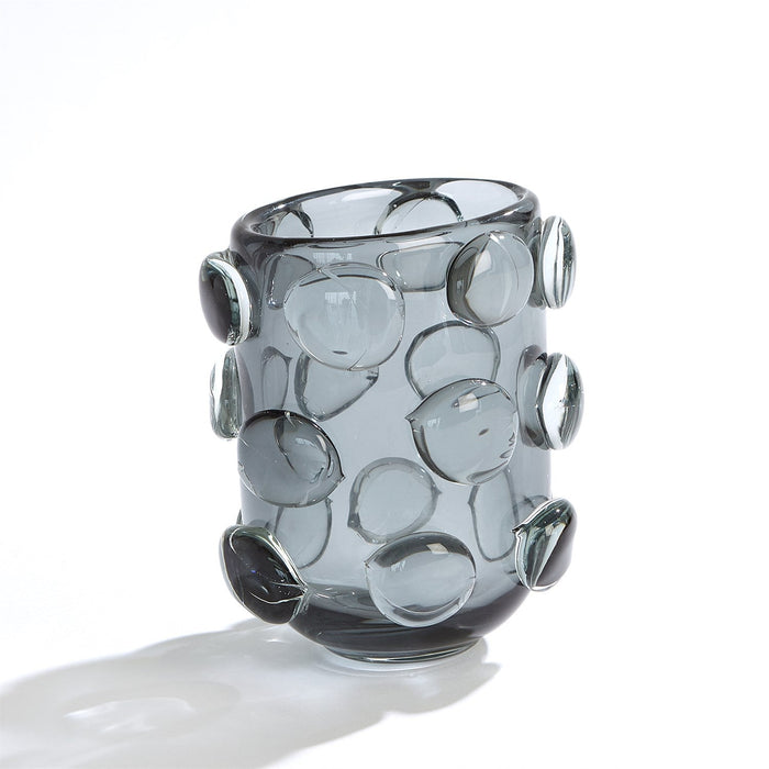 Global Views Rondelle Vase - Grey