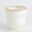 Global Views Striped Alabaster Bowl - Gold