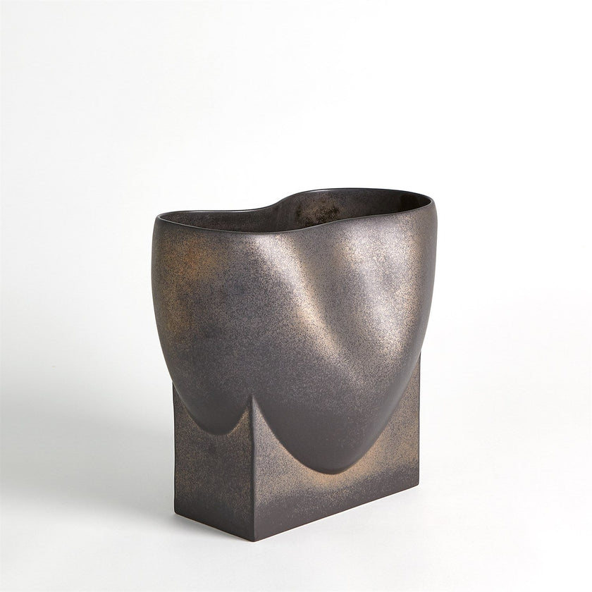 Global Views Orpheus Vases & Bowl - Bronze