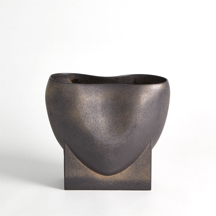 Global Views Orpheus Vases & Bowl - Bronze