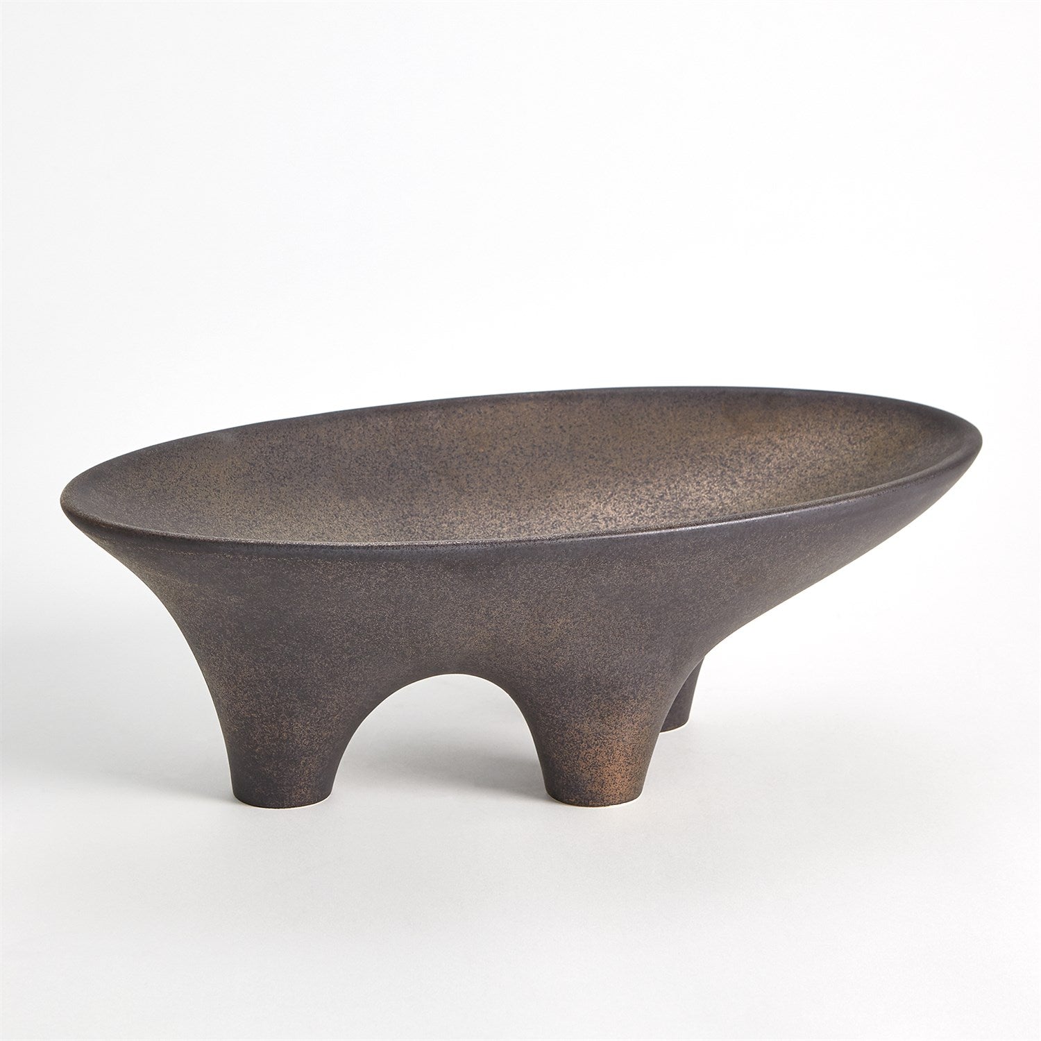 Global Views Opus Triple Leg Bowl - Bronze