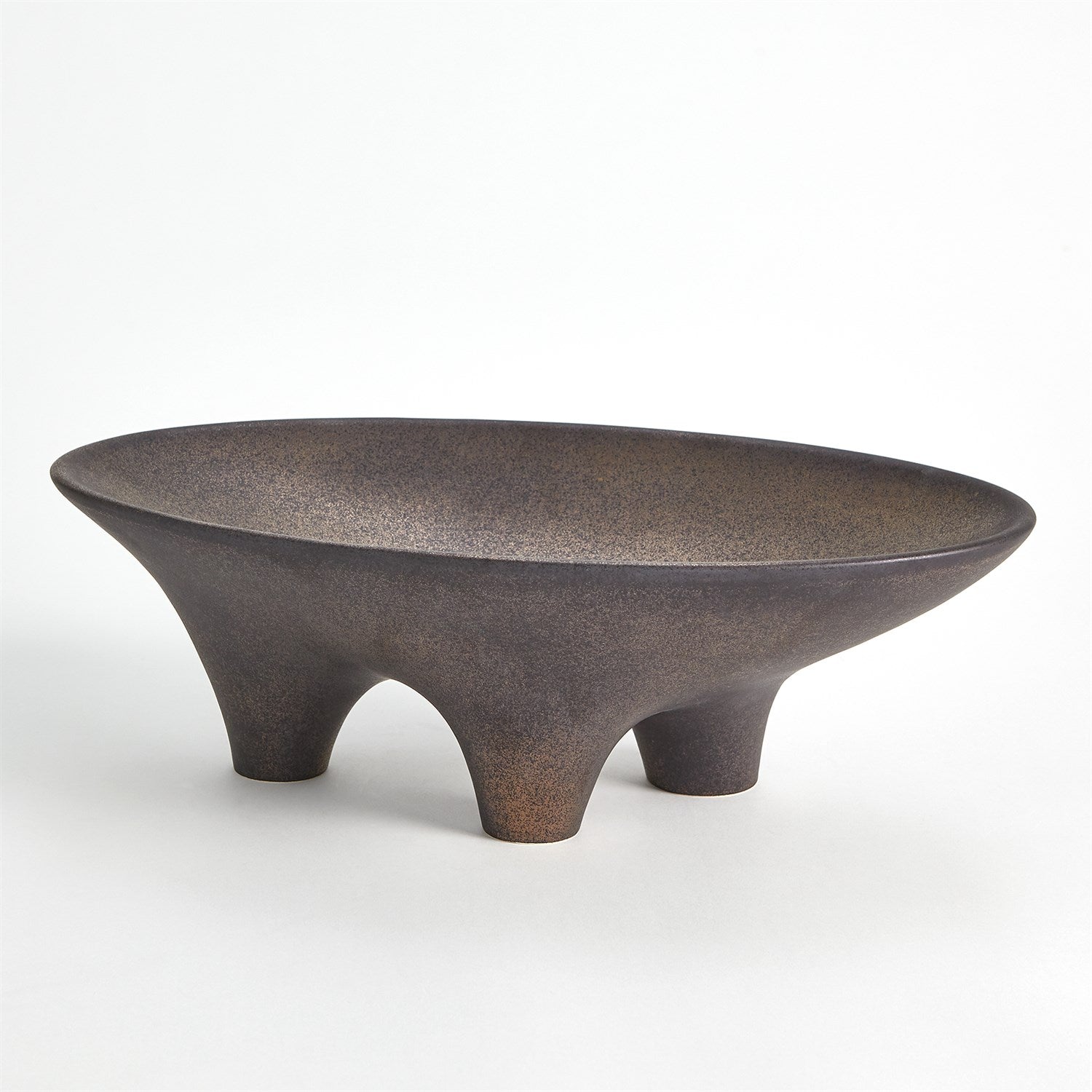 Global Views Opus Triple Leg Bowl - Bronze