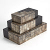 Global Views Gilles Ribbed Horn/Resin Box